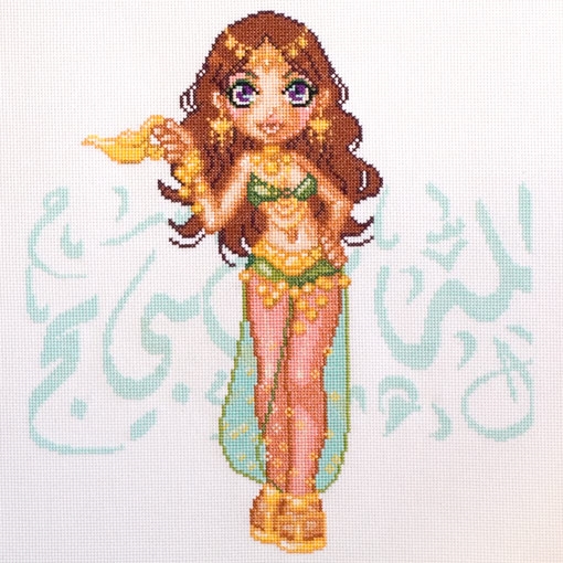 EASTERN PRINCESS - Cross stitch chart to download