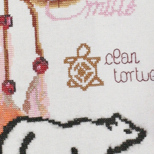 Cross Stitch for American Native Astrology : BEAR